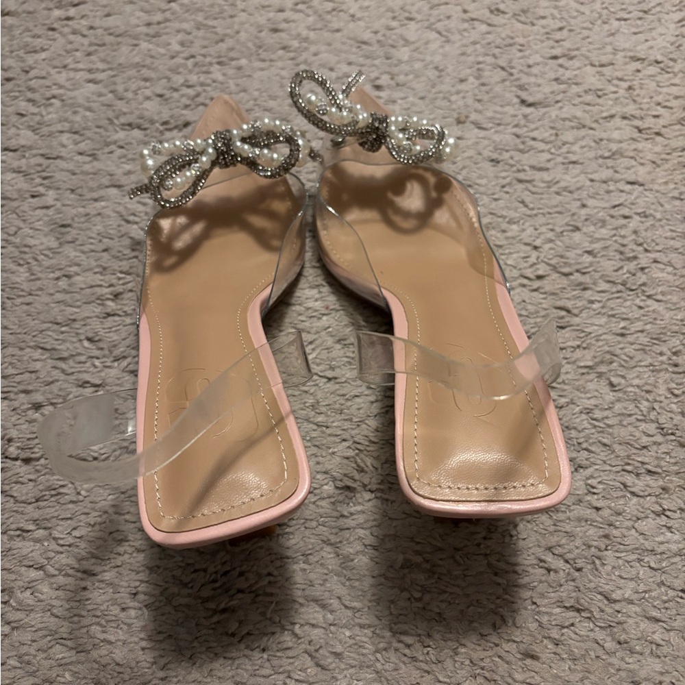 Elegant Crystal Embellished Women's Heels - Picture 4 of 5